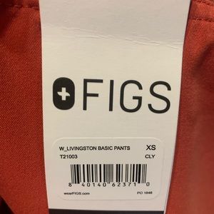 Figs Livingston XS Clay pants new with tags.